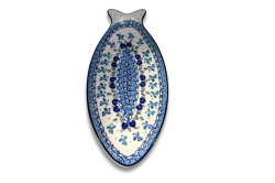 E19 Bunzlau middel groot Visbord 30x14cm 2751X Serveerschalen
